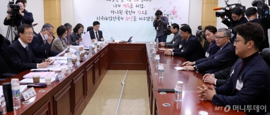 [사진]한국당, 공천 면접 심사 돌입