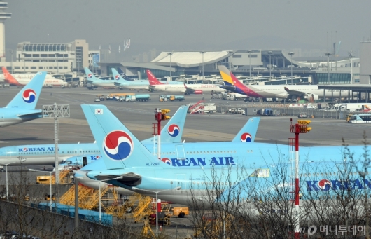[사진]김포공항 주기장 항공기들