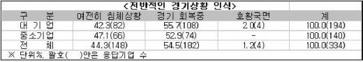 제조업계 "하반기 경제 더좋아진다"