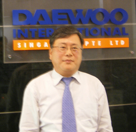 ▲ 대우인터내셔널 싱가포르 법인장인 김선규 이사.