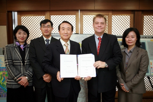 인천경제청, 파이박스 토지매매계약 체결