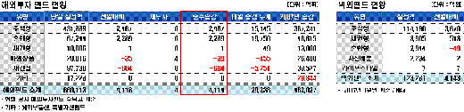 국내주식형, 9일 올들어 최대자금 유입