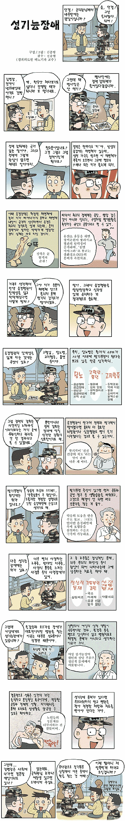 [코믹헬스]군대 별사탕의 비밀?