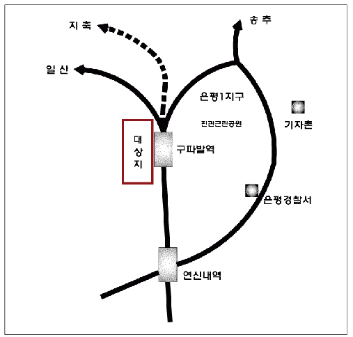 ↑ 복합상업·위락지구 위치도