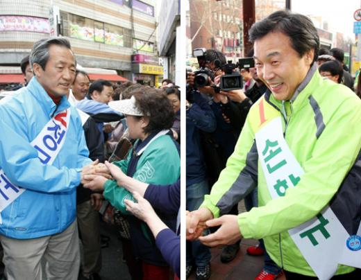 한 "텃밭 지키기"-민주 "수도권 잡기"