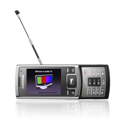 ▲삼성전자가 5월 유럽시장에 선보이는 유럽용 모바일TV폰  'SGH-P960'.