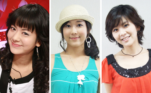 ↑KBS 2TV '미녀들의 수다'의 일본인 출연자인 리에, 사유리, 에미. 