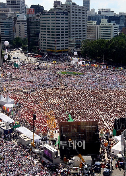 [사진]'성난불심'  가득 찬 서울광장