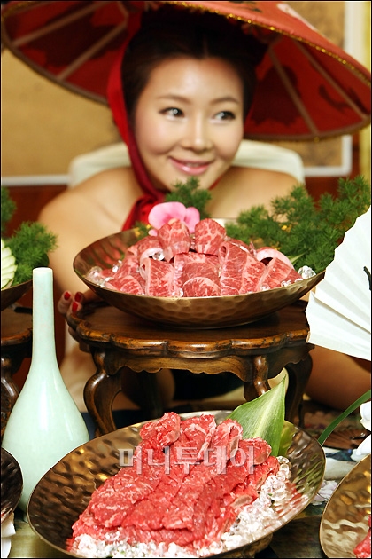 [사진]'신선하고 맛있는 한우 맛보세요'