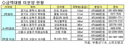 '주머니사정 따라'…미분양 골라잡기