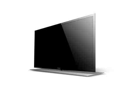 ↑삼성전자가 'CES 2009'에서 선보일 세계에서 가장 얇은 6.5㎜ 두께의 LED TV 모습. 