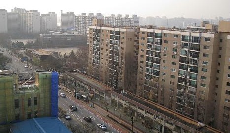 ↑강남구 압구정동 현대아파트 일대 