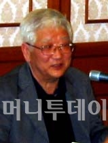 ↑김수행 성공회대 석좌교수
