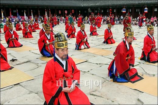 [사진]하이서울페스티벌 '세종대왕 즉위식'