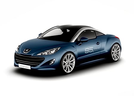 ↑푸조 'RCZ HYbrid4'