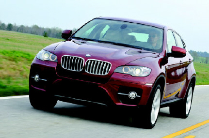 ↑BMW의 'X6'