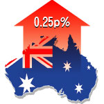 호주, 전격 금리인상 0.25%p↑(상보)