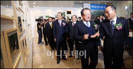 [사진]'백두대간 종주 사진전' 개막식