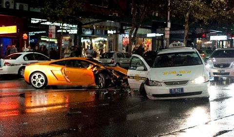 3.5억 람보르기니를 들이받은 택시, 이를 어째? - 머니투데이 3.5억 람보르기니를 들이받은 택시, 이를 어째? - 머니투데이