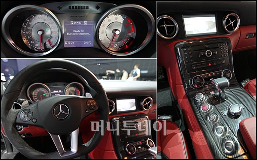 [사진]벤츠 더 뉴 SLS AMG '수려한 내부 디자인'