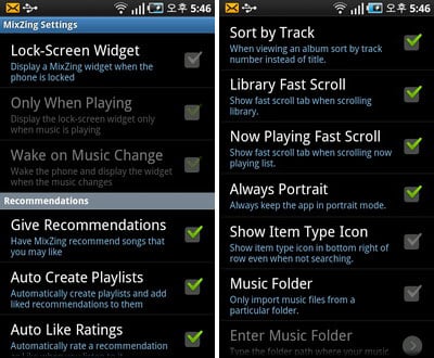  'Mixzing Media Player'  'bTunes Music Player'