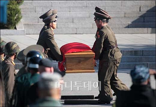 [사진]북한군 유해 송환