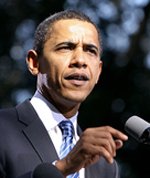 ↑버락 오바마 미 대통령은 중간선거 패배를 인정하고 책임을 통감한다며 공화당과 협력할 것이라고 밝혔다.