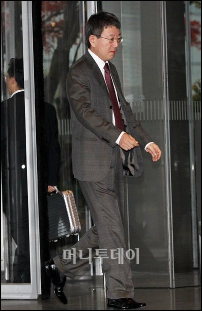 [사진]김상균 삼성법무실 사장, 사장단협의회 참석