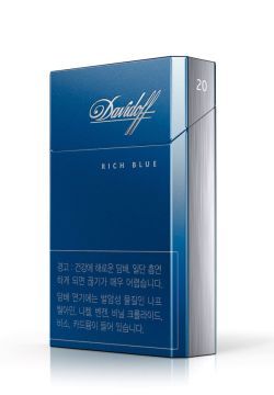 KT&G, 푸른빛의 종결자 '다비도프 리치블루' 출시