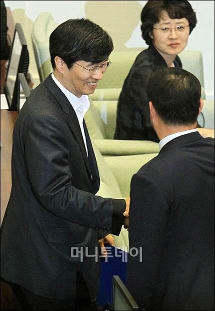 [사진]곽노현, 서울시의회 참석