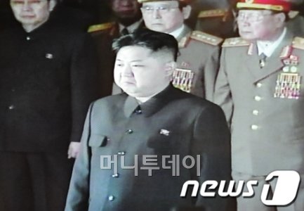 ↑김정은 북한 당 중앙군사위원회 부위원장