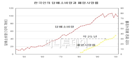 "흡연 질환 치료 위해 5년 간 2조원 썼다"