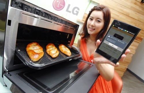 LG전자, 오븐 요리과정 스마트폰으로 확인하세요 - 머니투데이 Lg전자, 오븐 요리과정 스마트폰으로 확인하세요 - 머니투데이
