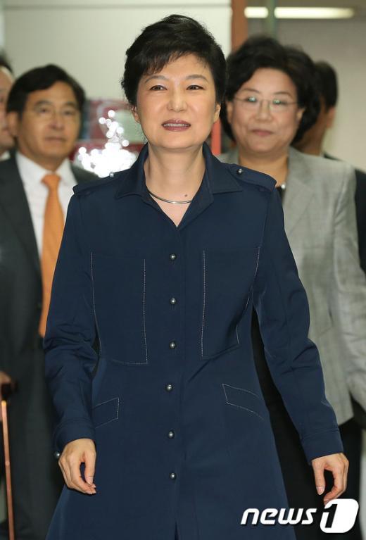 [사진]박근혜, "국민통합위한 선대위"