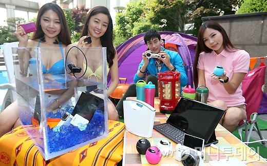 [사진]소니코리아, 방수-아웃도어 제품과 함께 여름 즐기세요!