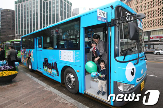 사진]'꼬마버스 타요 출발!' - 머니투데이