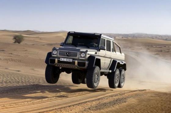 메르세데스-벤츠 'G63 AMG 6x6'/사진=유튜브 메르세데스-벤츠 채널 영상 캡쳐