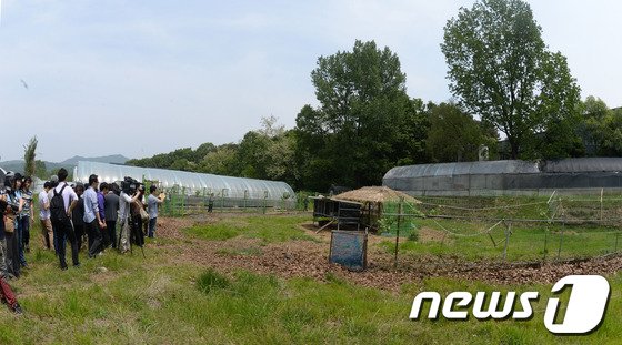 [사진]금수원, 언론사에 첫 내부 공개