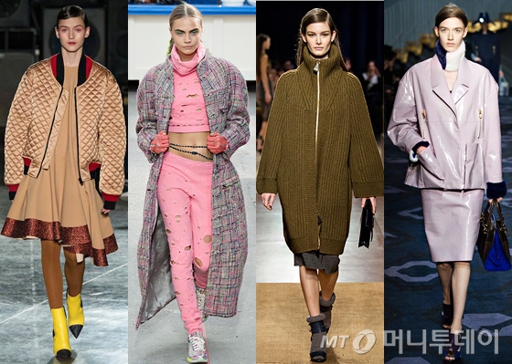 /사진=(왼쪽부터) 2014 F/W 조나단 선더스, 샤넬, 에르메스, 토즈