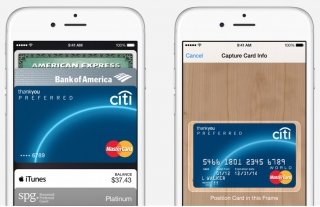 미국에서 발급된 신용카드, 직불카드만 애플페이가 가능하다. / 사진제공=애플