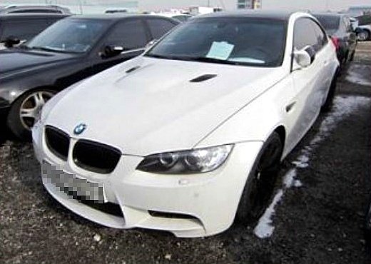 지난달 19일 인천지방법원에서 경매 진행된 'BMW M3' 차량 모습. / 사진제공=대법원