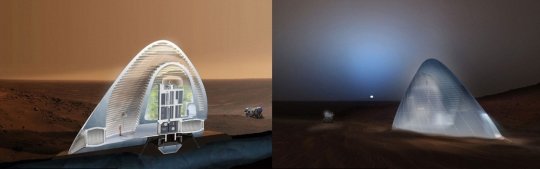 화성 아이스 하우스/사진=NASA