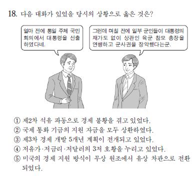 수능 '법과 정치' 가장 어려웠던 문제…'비례대표 배분방식'