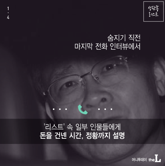 [카드뉴스] '成리스트' 끝내 의혹으로 남나