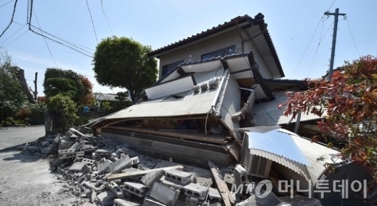 지난 14일과 16일 규모 7이 넘는 지진이 발생한 일본 구마모토현. /사진=뉴스1