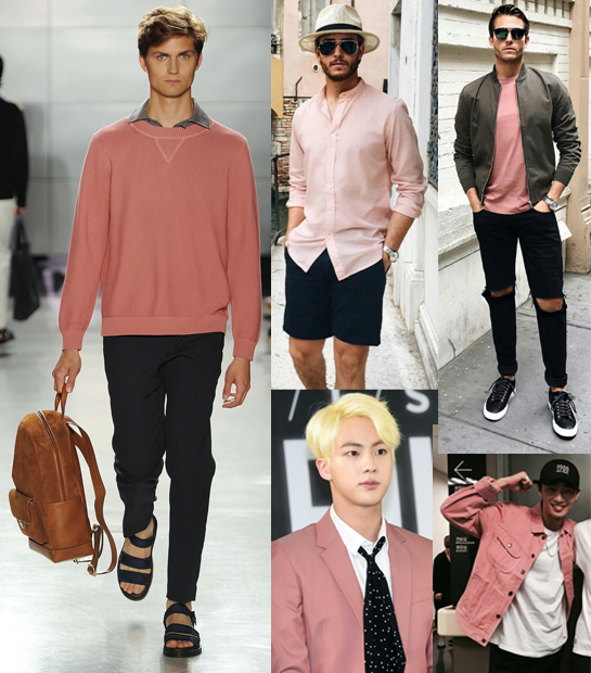 /사진=티모웰랜드 2017 S/S 컬렉션, 아담 갤러거, 박서준 인스타그램, 머니투데이DB