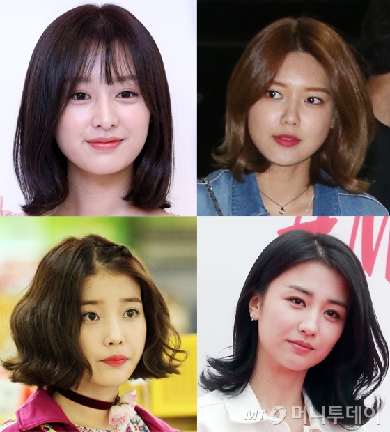 얼굴형마다 다르다…나에게 어울리는 단발머리는? - 머니투데이 얼굴형마다 다르다…나에게 어울리는 단발머리는? - 머니투데이