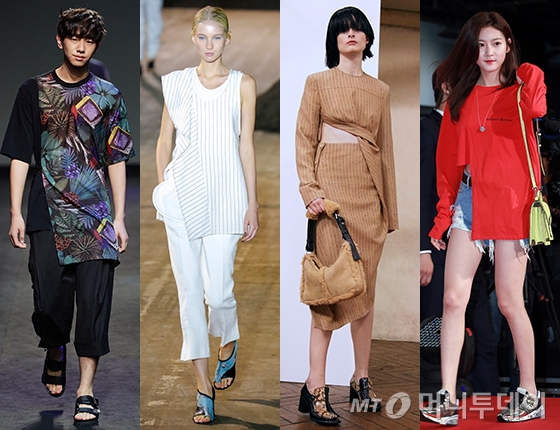 /사진=디그낙, 3.1 필립림 2016 S/S 컬렉션, 아크네 스튜디오 2016 Pre Fall 컬렉션, 머니투데이 DB