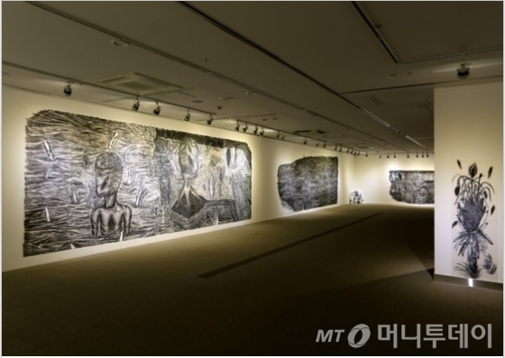 윤대희의 '사소한 뿔' 전시 전경. /사진제공=윤대희