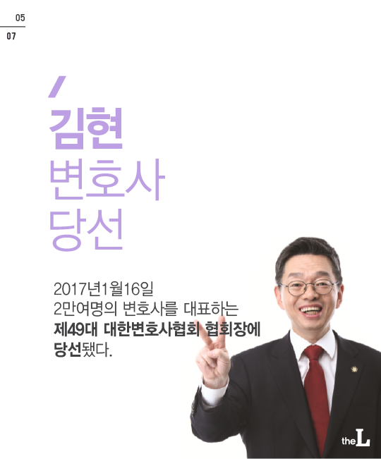 [카드뉴스] 제49대 변협 협회장 김현 변호사